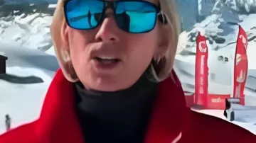 Today Show Ellen Weinberg-Hughes Red Team USA Jacket worn by as seen in Today