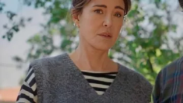 Gilet sans manches porté par Liz (Christa Miller) dans l'épisode « Shrinking » (S03).