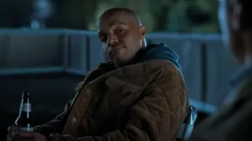 Woolrich Alaskan Overshirt worn by Christopher Turk (Donald Faison) as seen in Scrubs (S01E01)