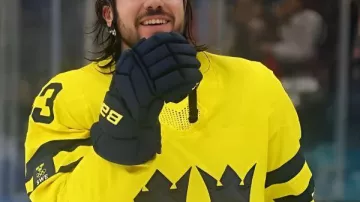 Maillot de hockey sur glace des Jeux olympiques d'hiver 2026 de Mika Zibanejad