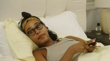 Warby Parker Kimball Glasses worn by Mia Calabrese as seen in Summer House (S10E04)