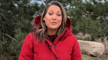 Canada Goose Trillium Parka worn by Ginger Zee as seen in Good Morning America on February 26, 2026