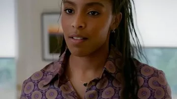 Shrinking S03 Jessica Williams Printed Blouse of Gaby (Jessica Williams) as seen in Shrinking