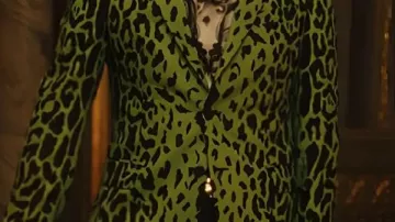Green Leopard Blazer worn by (Kevin Cahoon) in The Beauty