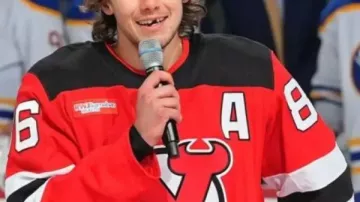 Jack Hughes Buffalo Sabres VS New Jersey Devils Jersey