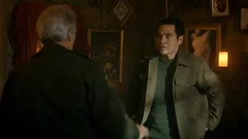 Sur-shirt en mélange laine de Ralph Lauren porté par Will Trent (Ramón Rodríguez) tel que vu dans Will Trent (S04E08)