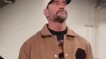 CM Punk 2026 Elimination Chamber Jacket worn by CM Punk as seen in WWE Raw