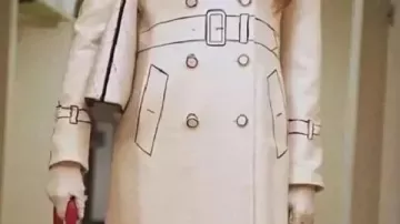 Trench Coat worn by Kill Bill in Kill Bill / Elle Driver (Hospital scene)