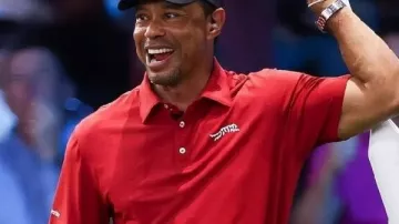 Tiger Woods JUP VS BOS Shirt lors du match 4 Faits saillants | Jupiter Links Golf Club vs. Boston Common Golf