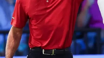 Shirt worn by Tiger Woods in Match 4 Highlights | Jupiter Links Golf Club vs. Boston Common Golf