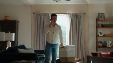 Mango 100% Cotton Oxford Shirt worn by Eddie Diaz (Ryan Guzman) as seen in 9-1-1 (S09E11)