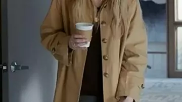 Trench Coat worn by (Lily Rabe) in Shrinking