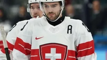 Maillot de hockey sur glace de l’équipe Suisse pour les Jeux Olympiques d’hiver 2026 en GLOIRES POUR LES SUISSES ! ????????| Équipe masculine de ski alpin combinée descente | Jeux Olympiques d’hiver 2026