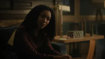 Theory Fitted Shirt worn by Det. Lena Silver (Sonequa Martin-Green) as seen in Boston Blue (S01E10)