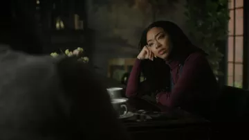 Zara Basic Turtleneck Sweater worn by Det. Lena Silver (Sonequa Martin-Green) as seen in Boston Blue (S01E10)