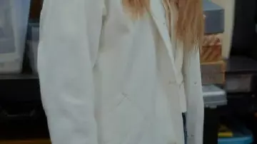 White Jacket (Lily Rabe) in Shrinking (S02)