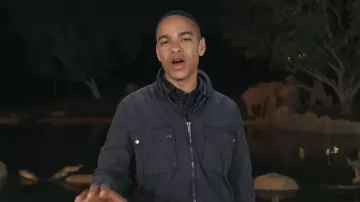 Superdry Essentials Zip Through Jacket worn by Steve Patterson as seen in Today on  March 3, 2026