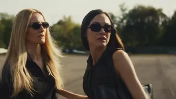 Fendi Selleria FE40174I 52C 51-17 Tortue portée par Caroline Kennedy (Grace Gummer) telle que vue dans Love Story (S01E01)