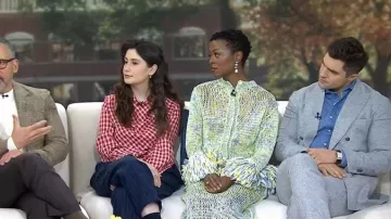 Pendientes Agmes Flora llevados por Danielle Deadwyler vistos en Today el 5 de marzo de 2026