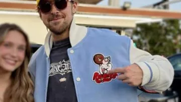 Ryan Gosling Randy's Donuts Varsity Jacket