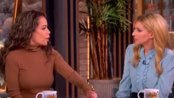 A.L.C. Desi Sweater worn by Sunny Hostin as seen in The View on  February 27, 2026