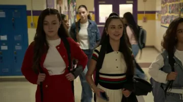 J Crew Girls Heart Quilted Wrap Skirt Penelope (Cassidy Paul) It's Not Like That (S01E08)
