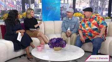 Zapatos de charol Manolo Blahnik usados por Sheinelle Jones tal como se ve en Today el 11 de marzo de 2026