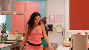 Tiger Mist Joslin Dress worn by Ryleigh Gregory as seen in Canada Shore (S01E08)