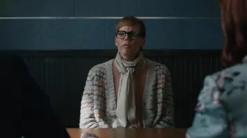 Corridor Raga Cardigan worn by Phyllis Pierson (Jill Eikenberry) as seen in Elsbeth (S03E12)
