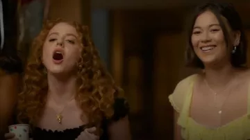 Mondo Mondo Angel Pendant worn by Summer (Rachel Stubington) as seen in Shrinking (S03E07)