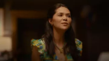 Collier breloque semi-précieux en perles citron Madewell porté par Tia (Lilan Bowden) tel que vu dans Shrinking (S03E07)