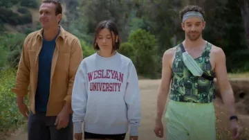 Débardeur de course Rei Co-op Swiftland Grid porté par Brian (Michael Urie) tel que vu dans Shrinking (S03E07)