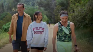 Alo Yoga Seamless Ribbed Favorite Shorts worn by Alice (Lukita Maxwell) as seen in Shrinking(S03E07)
