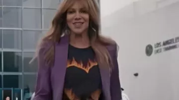 Haut potentiel S02 Kaitlin Olson Flame Heart Tee