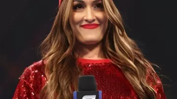 Nikki Bella SmackDown 2026 Sequin T-Shirt