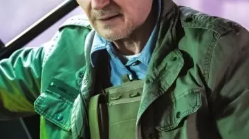 Cold Storage 2026 Liam Neeson Green Jacket