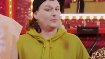 RuPauls Drag Race S18 Jane Don’t Yellow Hoodie as seen in RuPaul's Drag Race (S18)