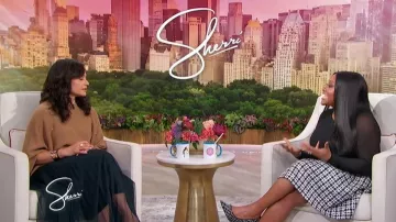 Jersey adornado con lentejuelas de Fabiana Filippi llevado por Judy Reyes visto en Sherri el 16 de marzo de 2026
