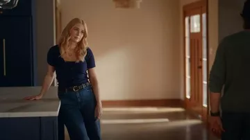 Nili Lotan Megan Jeans worn by Melinda Monroe (Alexandra Breckenridge) as seen in Virgin River (S07E06)