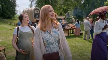 Sandro Josephena Dress worn by Melinda Monroe (Alexandra Breckenridge) as seen in Virgin River(S07E10)