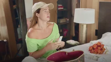 Nueva Era de los LA Dodgers MLB Midi Light Beige 9TWENTY con gorra Whitney Leavitt vista en The Secret Lives of Mormon Wives (S04E02)