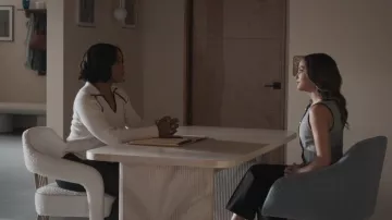 Rag & Bone Caterina Polo Sweater worn by Athena Grant (Angela Bassett) as seen in 9-1-1 (S09E14)