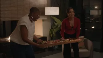 Loewe Open Knit Wool Vest worn by Henrietta Wilson (Aisha Hinds) as seen in 9-1-1 (S09E14)