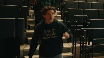 ESU Empire State University Hoodie worn by Peter Parker / Spider-Man (Tom Holland) in Spider-Man: Brand New Day