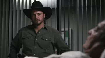 Poncho The Matamoros worn by Kayce Dutton (Luke Grimes) as seen in Marshals (S01E03)