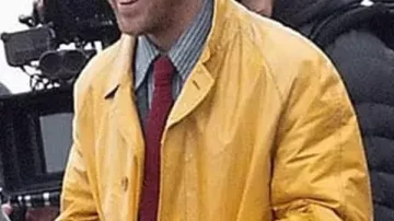 Movie Project Hail Mary Ryan Gosling Yellow Leather Jacket worn by Ryland Grace (Ryan Gosling) in Project Hail Mary