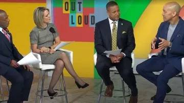 Mini robe à carreaux Ted Baker Lisa portée par Dylan Dreyer telle que vue dans Today le 23 mars 2026