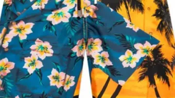 Flower Print Shorts worn by Self - Judge (Luke Bryan) in American Idol