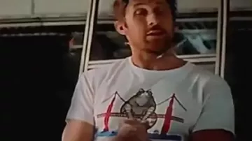 Project Hail Mary Ryan Gosling Printed T-Shirt of Ryland Grace (Ryan Gosling) in Project Hail Mary