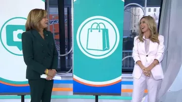 A.L.C. Sophie Stretch Tailored Pant worn by Sarah Eggenberger as seen in Today on March 24, 2026